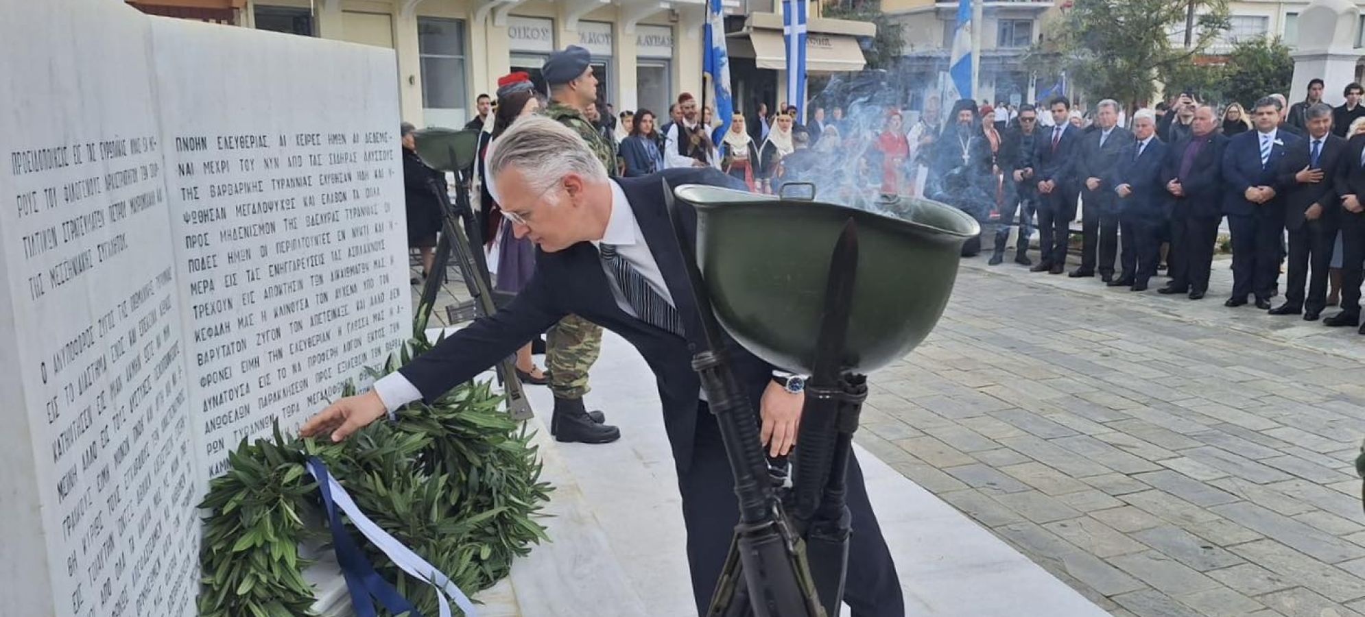 Δημήτρης Πτωχός: «Σήμερα τιμούμε την πίστη, την ελπίδα και τους ήρωες του 1821»